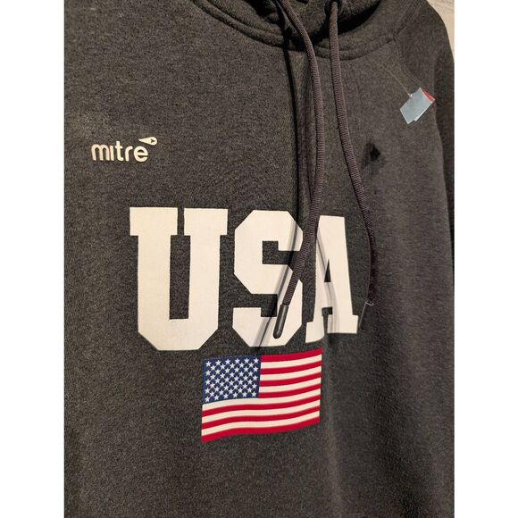 Mitre pullover USA hoodie size large* - Picture 2 of 4